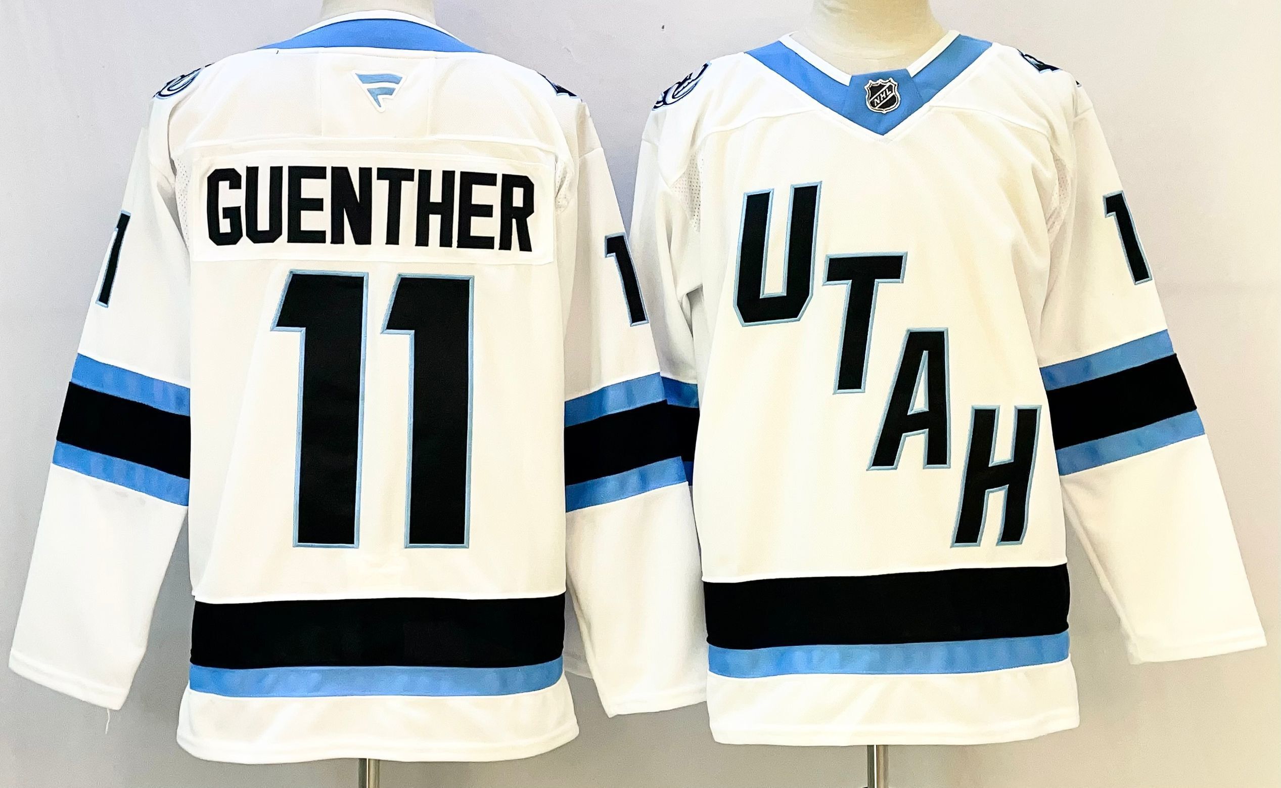 Men Mammoth Team #11 Guenther White 2026 Adidias NHL Jersey style 001->more nhl jerseys->NHL Jersey